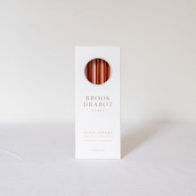 Load image into Gallery viewer, Glass Straws - Amber