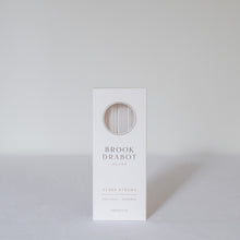 Load image into Gallery viewer, Wide Smoothie Glass Straws - Clear