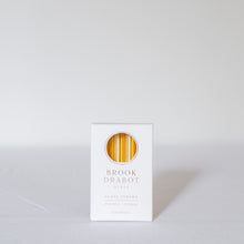 Load image into Gallery viewer, Glass Cocktail Straws - Topaz Yellow