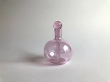 Load image into Gallery viewer, Glass Perfume Oil Bottle with Stopper Pink

