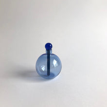 Load image into Gallery viewer, Glass Perfume Oil Bottle with Stopper Blue