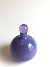 Load image into Gallery viewer, Glass Perfume Oil Bottle with Stopper Purple