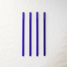 Load image into Gallery viewer, Glass Straws - Brilliant Blue