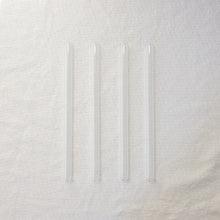 Load image into Gallery viewer, Wide Smoothie Glass Straws - Clear