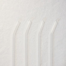 Load image into Gallery viewer, Bent Glass Straws - Clear