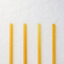 Load image into Gallery viewer, Glass Straws - Topaz Yellow