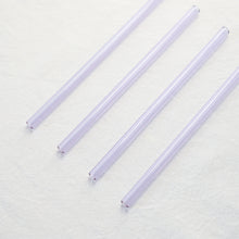 Load image into Gallery viewer, Glass Straws - Lavender Purple