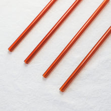 Load image into Gallery viewer, Glass Straws - Amber