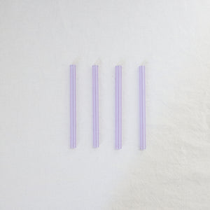 Glass Cocktail Straws - Lavender