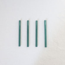 Load image into Gallery viewer, Glass Cocktail Straws - Lake Green