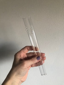 Art Glass Straws - Three Dot Straws