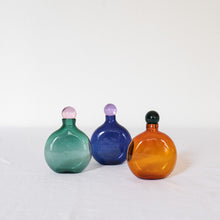 Load image into Gallery viewer, Glass Potion Bottle with Stopper - Brilliant Blue
