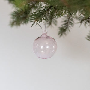 Sapphire Pink Minimalist Ornaments