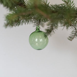 Emerald Green Minimalist Ornaments