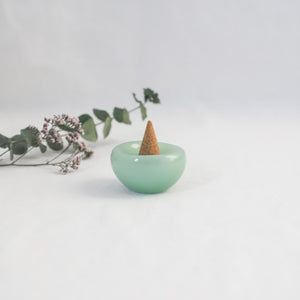 Incense Dish - Green