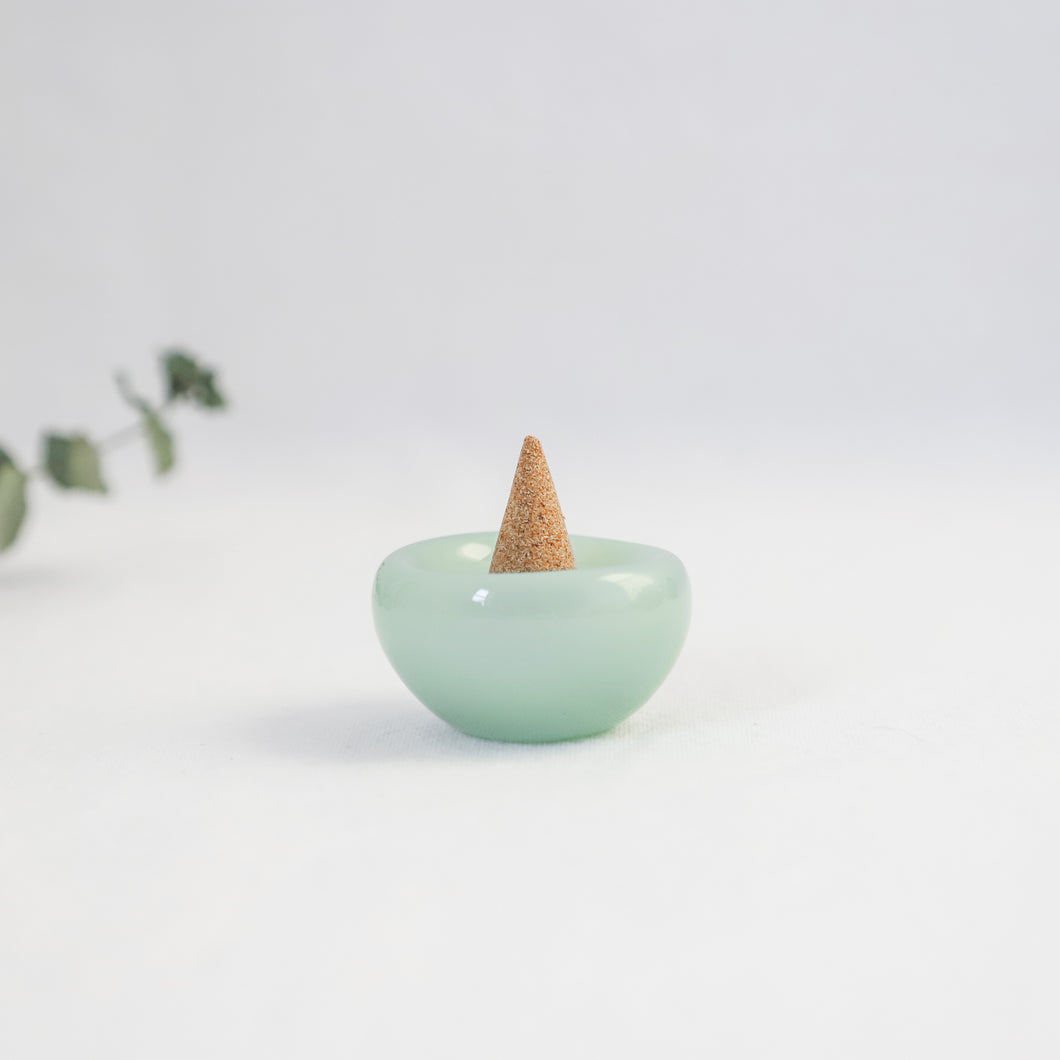 Incense Dish - Green