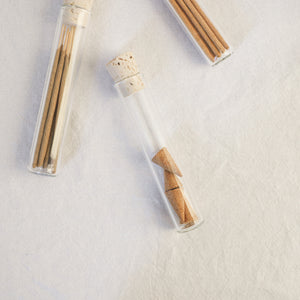 Incense + Glass Set