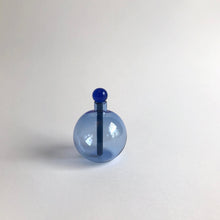 Load image into Gallery viewer, Glass Perfume Oil Bottle with Stopper Blue
