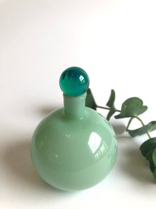 Perfume Oil Bottle with Wand Stopper Mint