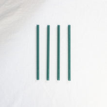 Load image into Gallery viewer, Glass Straws - Lake Green
