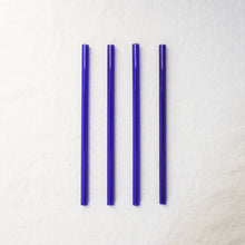 Load image into Gallery viewer, Glass Straws - Brilliant Blue
