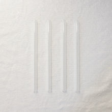 Load image into Gallery viewer, Wide Smoothie Glass Straws - Clear
