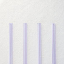 Load image into Gallery viewer, Glass Straws - Lavender Purple
