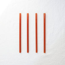 Load image into Gallery viewer, Glass Straws - Amber
