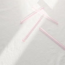 Load image into Gallery viewer, Glass Cocktail Straws - Sapphire Pink
