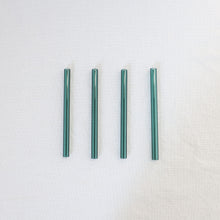 Load image into Gallery viewer, Glass Cocktail Straws - Lake Green
