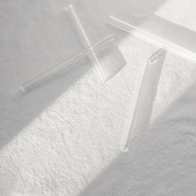 Load image into Gallery viewer, Glass Cocktail Straws - Clear
