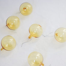 Load image into Gallery viewer, Topaz Yellow Minimalist Ornaments / Baubles
