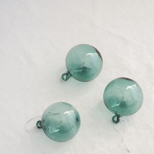 Lake Green Minimalist Ornaments