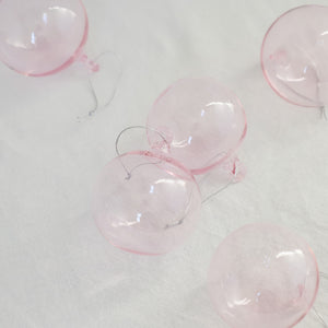 Sapphire Pink Minimalist Ornaments